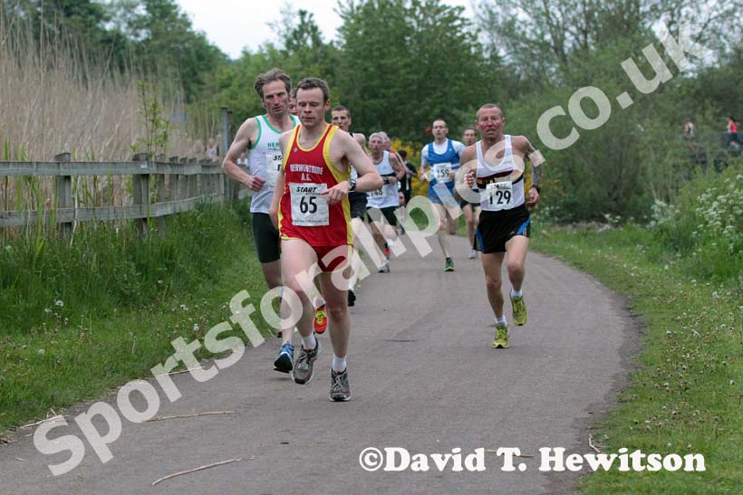 Soon after the start of the George Ogle Memorial Race, Rowlands Gill.
